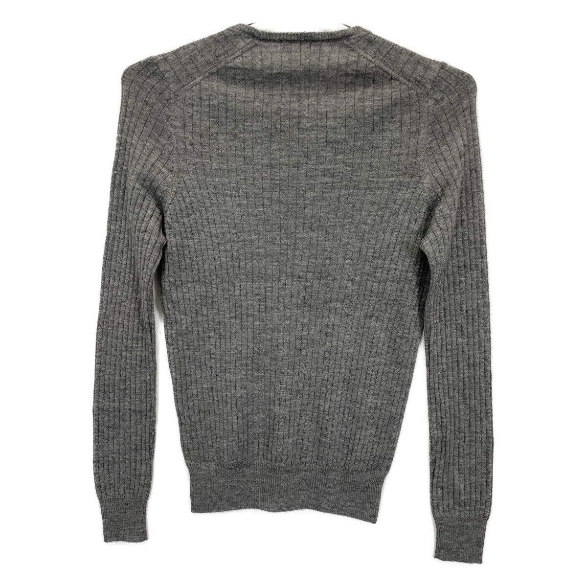 【Drawer】新品 ドゥロワー カシミヤ100%ニット ダークグレー DRAWER ドゥロワー ｸﾞﾚｰ ｶｼﾐﾔ×ｼﾙｸ ﾛﾝｸﾞｽﾘｰﾌﾞ ﾆｯﾄ 1 - メルカリ