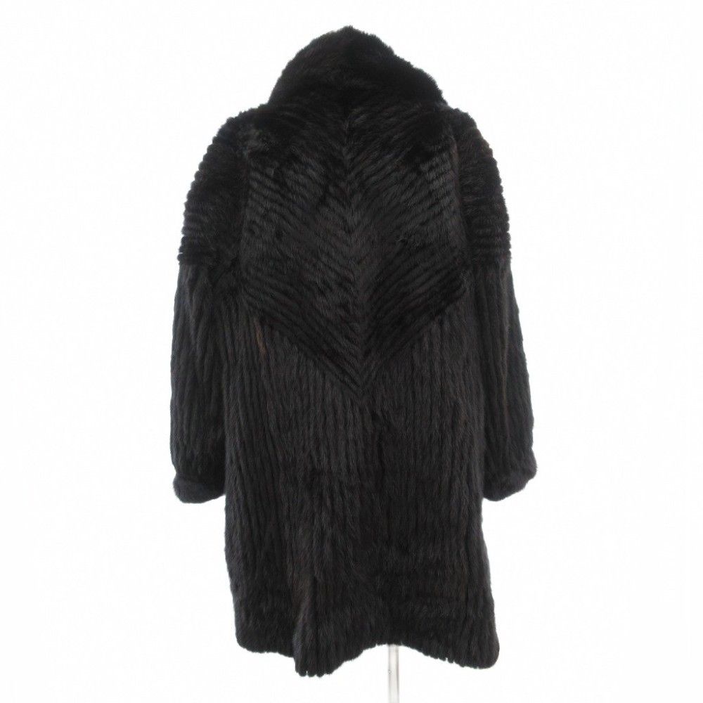 サガミンク SAGA MINK 銀サガ ファーコート 毛皮 ミンク ミドル丈