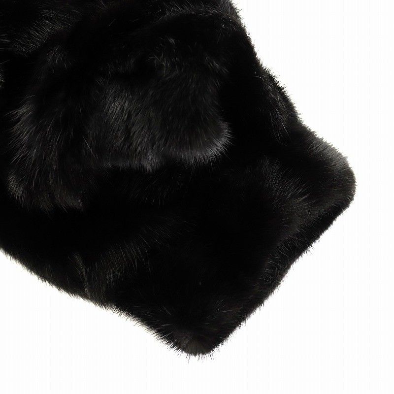 サガミンク SAGA MINK 銀サガ ファーコート 毛皮コート ミドル丈