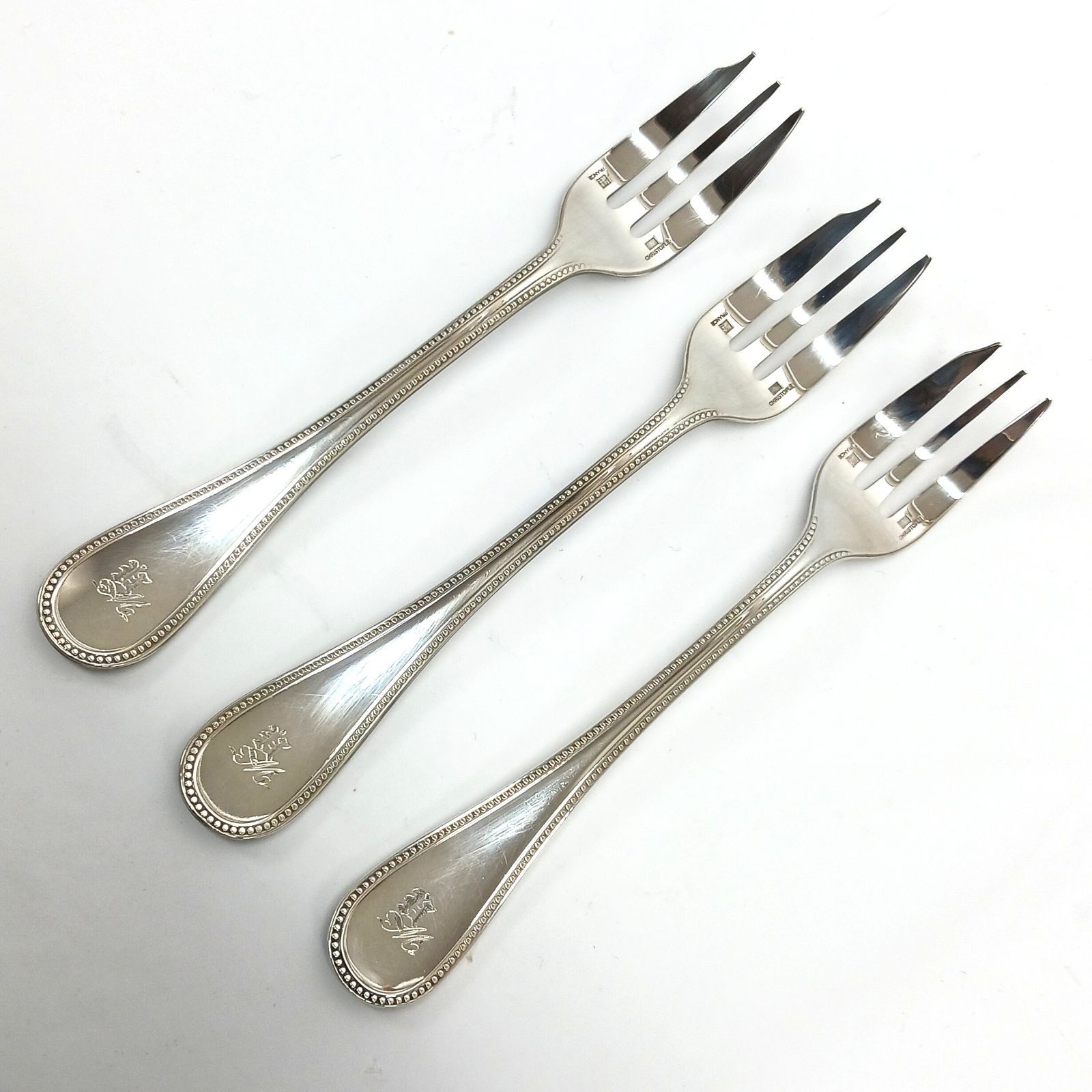 Christofle クリストフル シルバーコーティング 34点 パールシリーズ