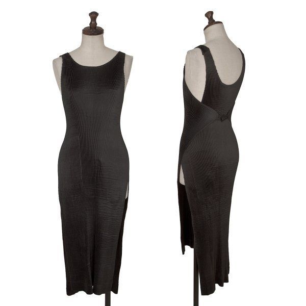 im product ISSEY MIYAKEプリーツ エプロンワンピース Im product イッセイミヤケ プリーツ エプロンワンピース free