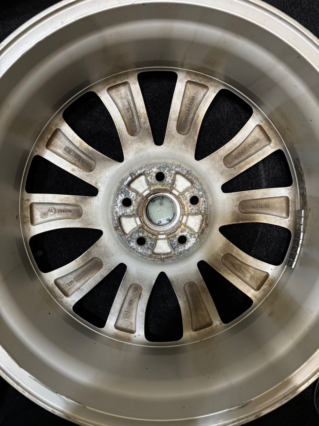 ☆マツダ CX-5 純正 19インチ 7J +50 114.3 5H アルミホイール 4本 CX 