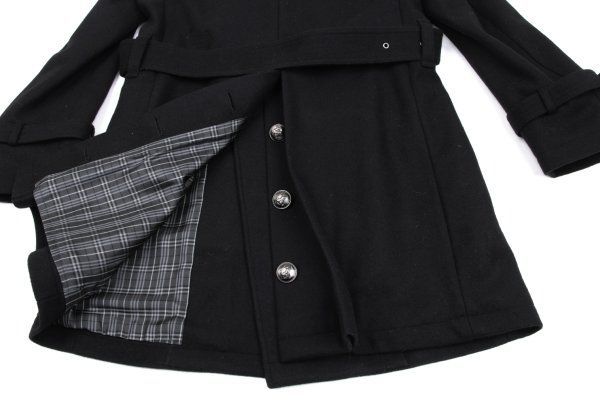 バーバリー ブラックレーベルBURBERRY BLACK LABEL メルトンウール