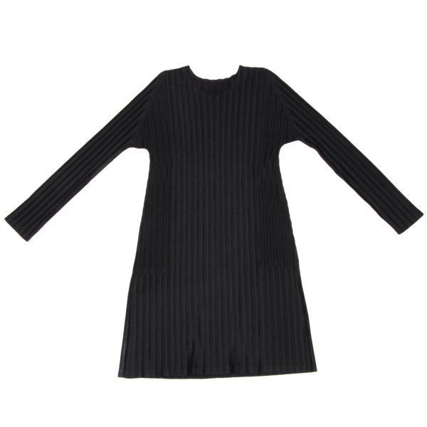 プリーツプリーズ　OMNIBUS チュニック　PLEATS PLEASE プリーツプリーズPLEATS PLEASE プリーツチュニック 黒L位 - メルカリ