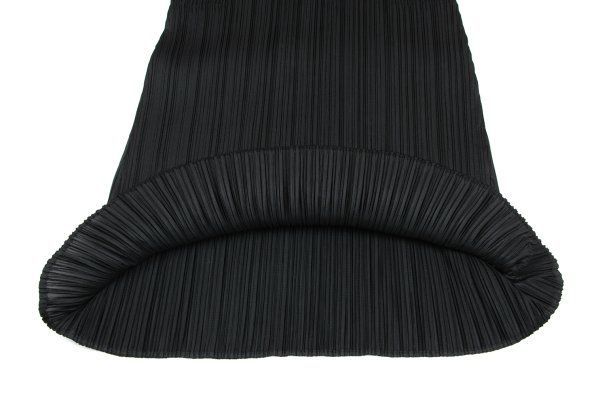 プリーツプリーズPLEATS PLEASE プリーツ七分袖チュニック 黒3 - メルカリ