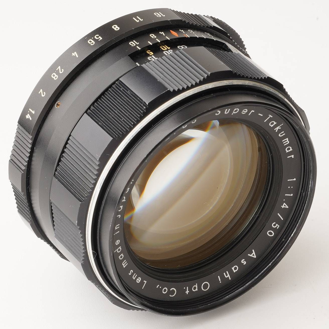 ペンタックス Pentax Asahi スーパータクマー Super Takumar 50mm F1.4