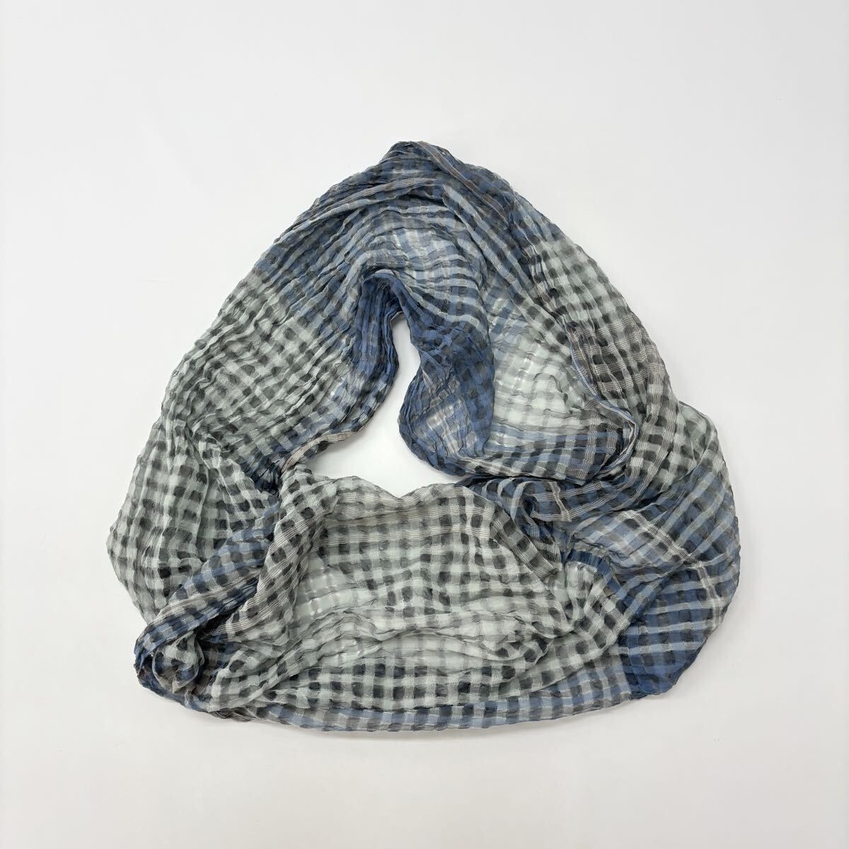 JURGEN LEHL ヨーガンレール コットン シルク シアーチェック