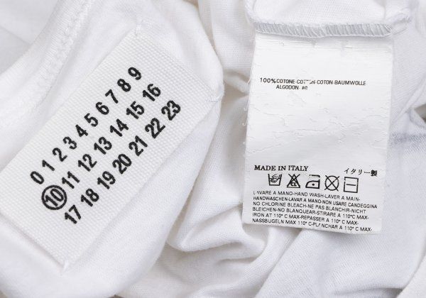 マルタンマルジェラMartin Margiela 10 コットングローブ転写プリントT