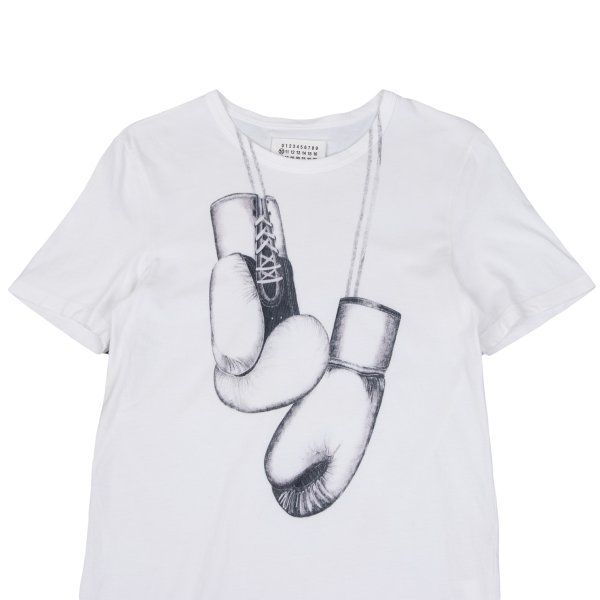 マルタンマルジェラMartin Margiela 10 コットングローブ転写プリントT