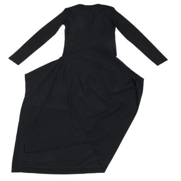 マリテフランソワジルボー ブラックフリル半袖ワンピース 個性派