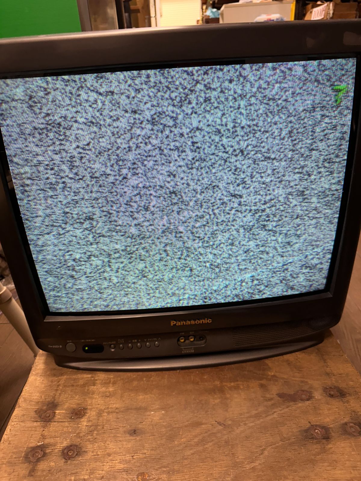 ジャンク品】 【希少・レトロ】パナソニック 21型 ブラウン管テレビ TH