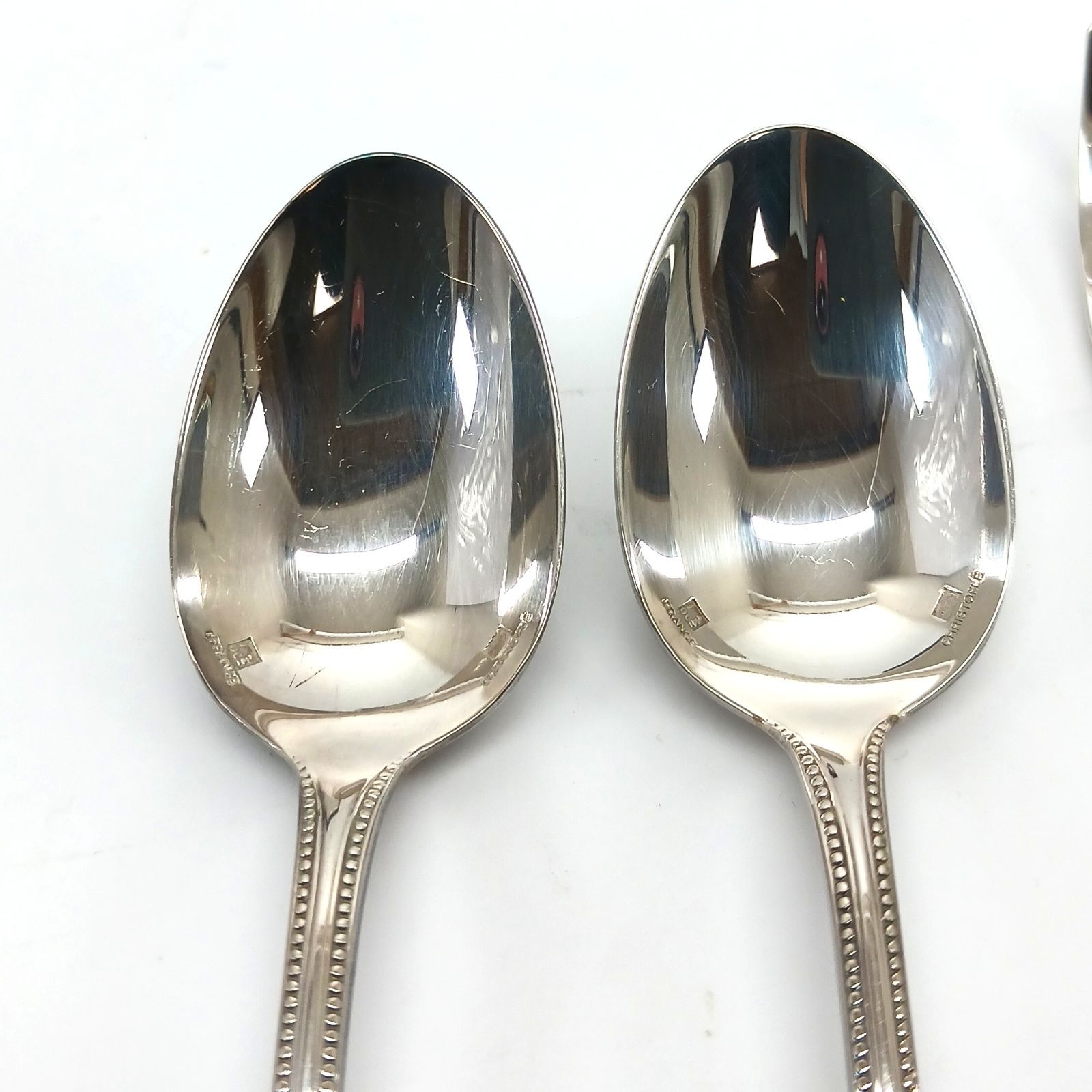 CHRISTOFLE クリストフル Perles パール コーヒースプーン ケーキ