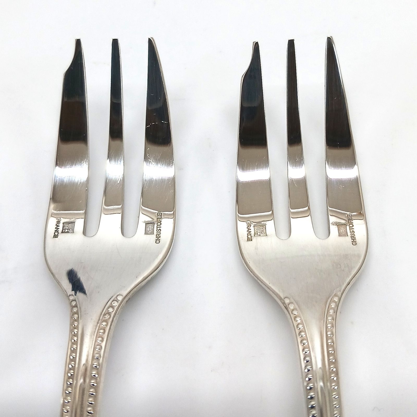 CHRISTOFLE クリストフル Perles パール コーヒースプーン ケーキ