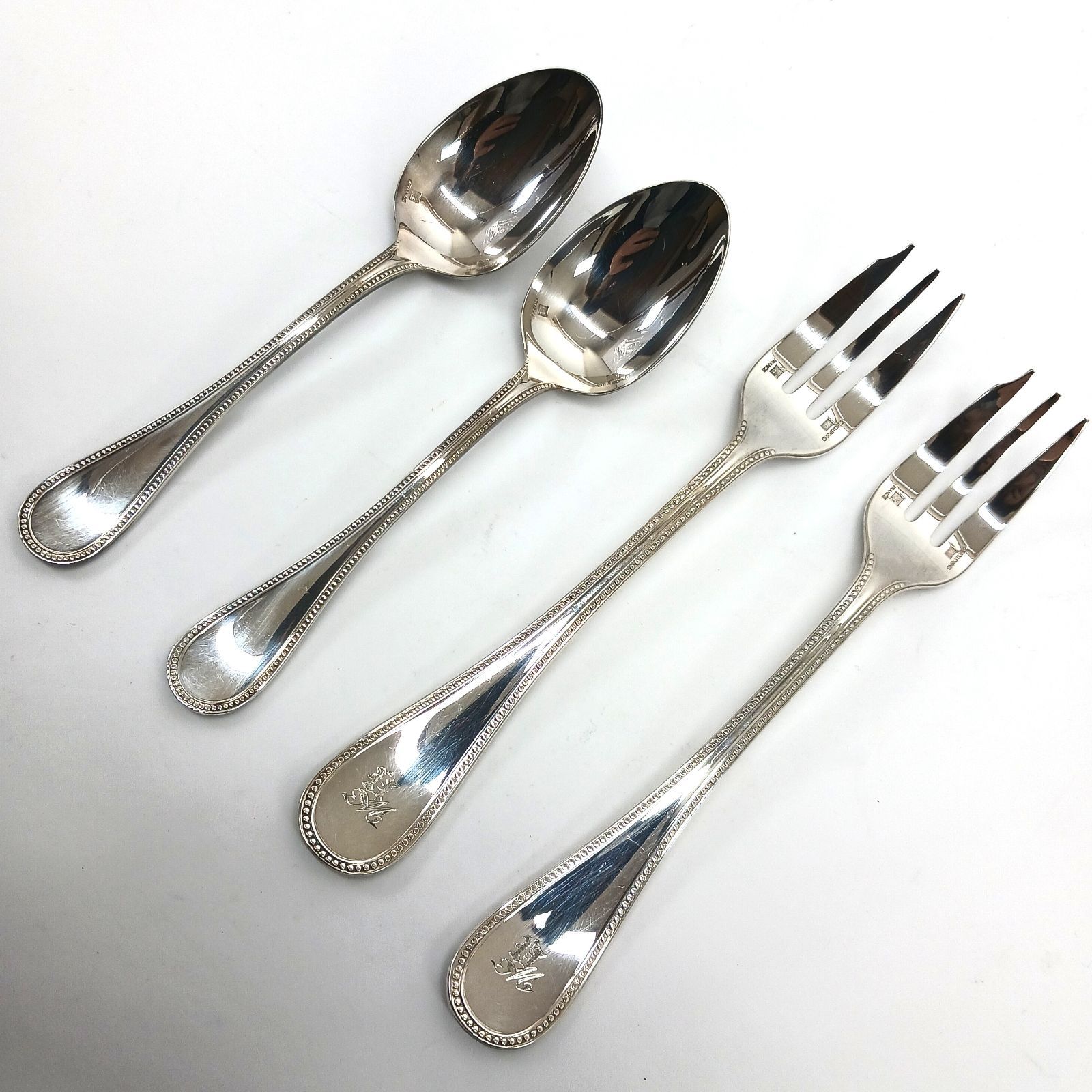 CHRISTOFLE クリストフル Perles パール コーヒースプーン ケーキ