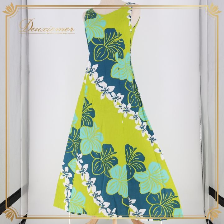 フラダンス 衣装 ワンピース ドレス マーメイドライン エムエムジェイ