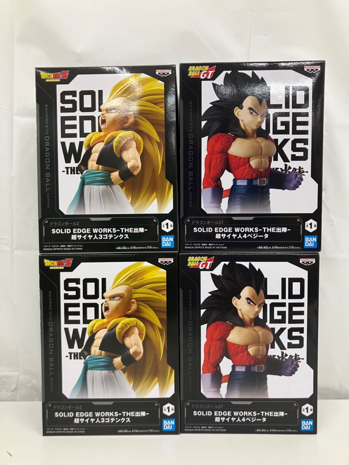 未開封 ドラゴンボールGT ドラゴンボールZ SOLID EDGE WORKS THE出陣