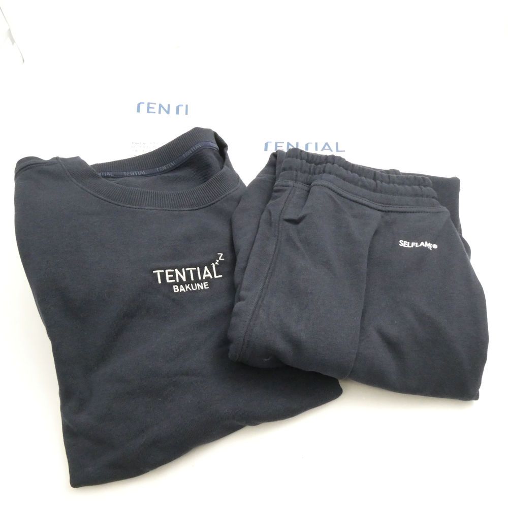 未使用 TENTIAL テンシャル BAKUNE セットアップ M コットン ポリエステル ロングスリーブクルーネック＆ロングパンツ レディース AN2426 未使用 TENTIAL テンシャル BAKUNE セットアップ M コットン