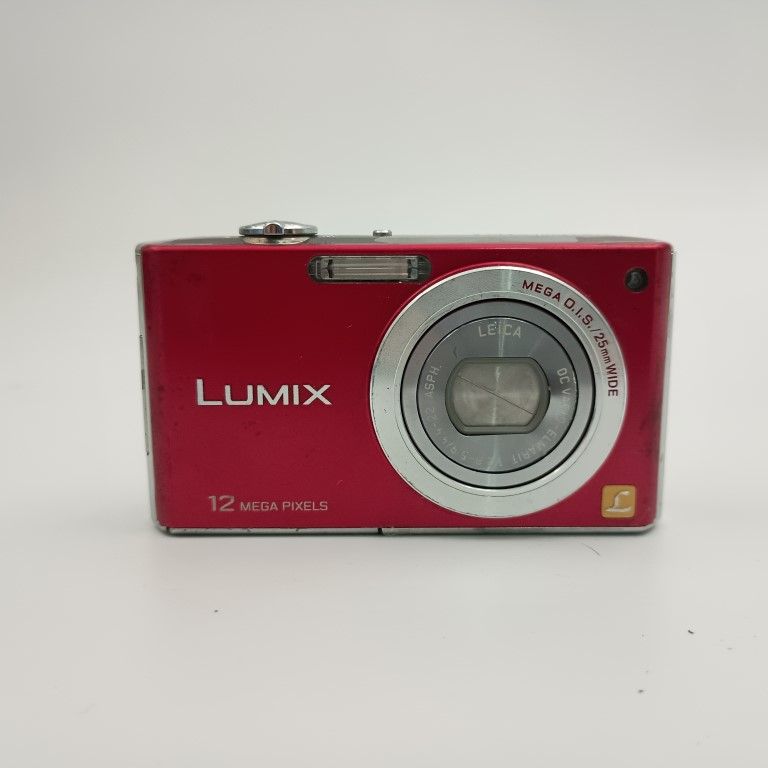 Panasonic LUMIX DMC-FX40 赤 コンパクトデジタルカメラ 〇 - メルカリ