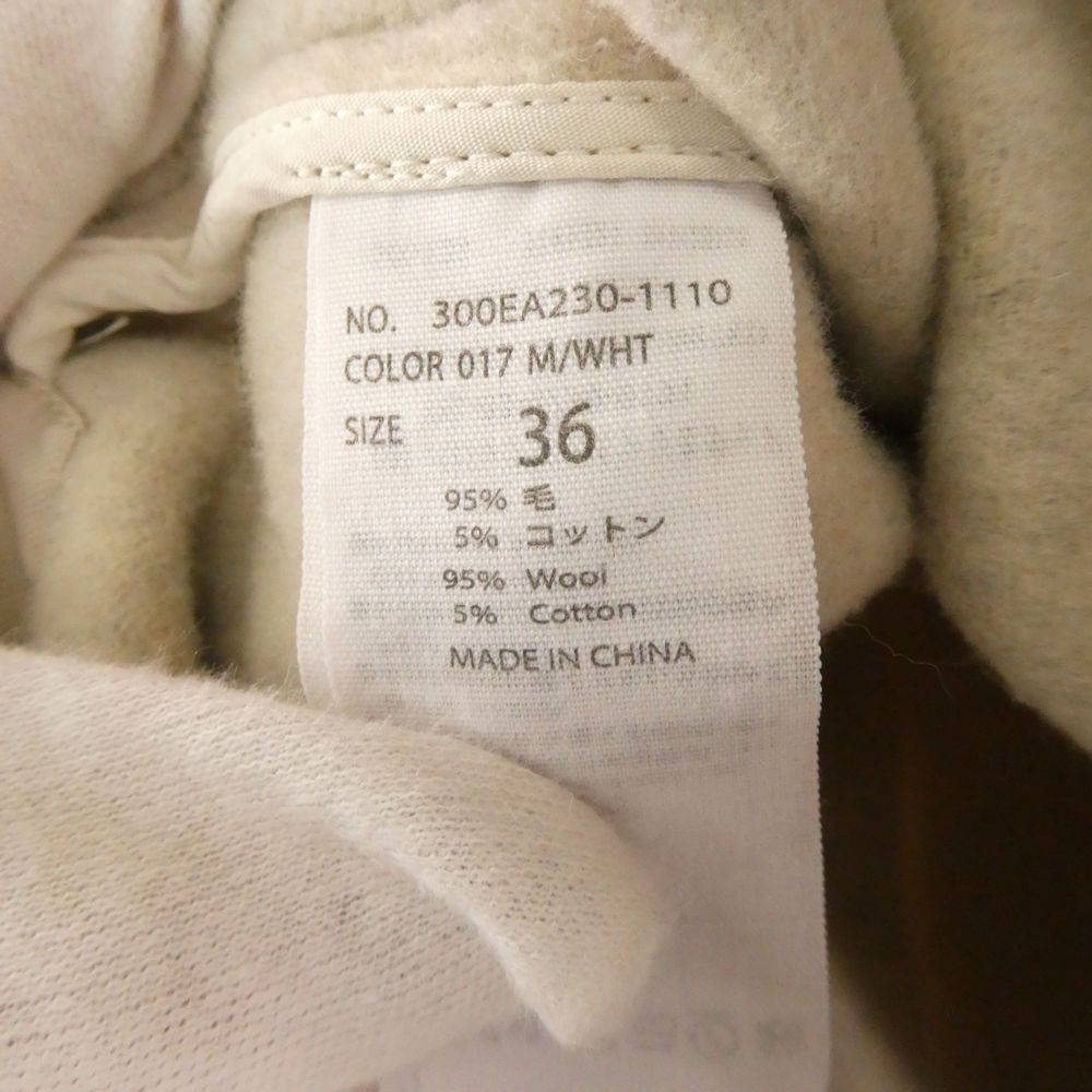 ENFOLD エンフォルド (300EA230-1110) ソフトリバーケープコート 36 