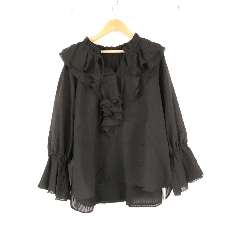 美品 JUSGLITTY ジャスグリッティー 45110810 シアーストライプ 