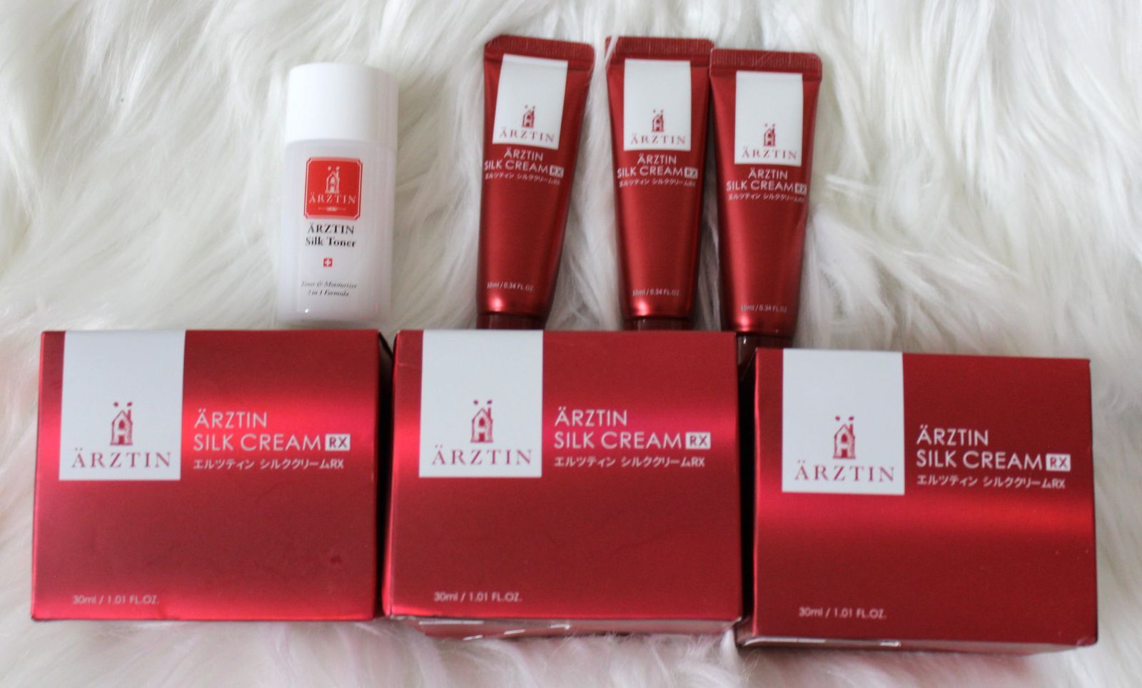 エルツティンシルククリームRX内容量30ml中＜未開封＞×3箱 内容量10ml