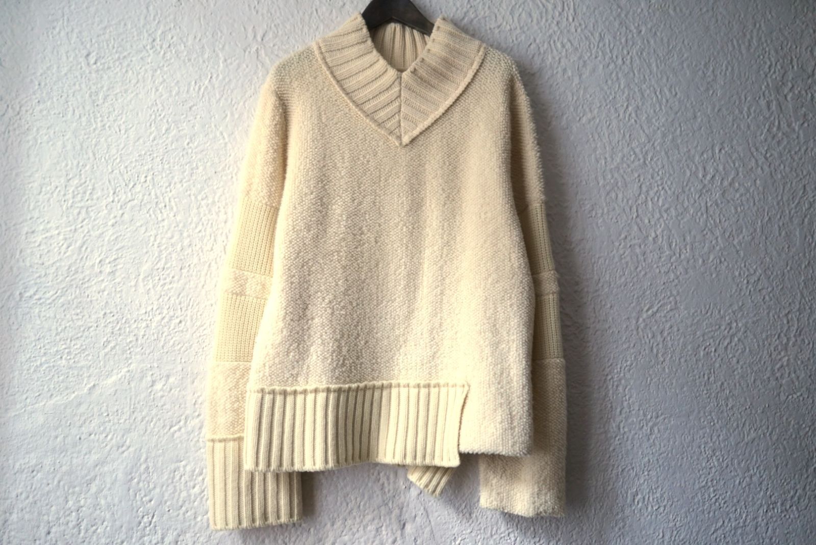 20AW Wool Knit Pullover Vネックウールニットセーター / sacai(サカイ