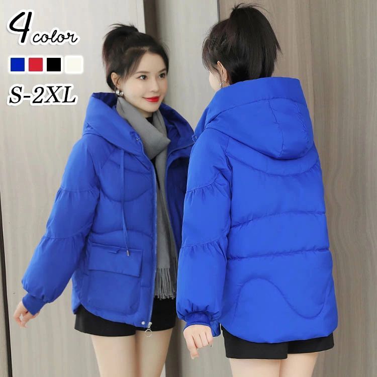 ダウンコート レディース 秋冬 ダウンジャケット S-3L 全4色