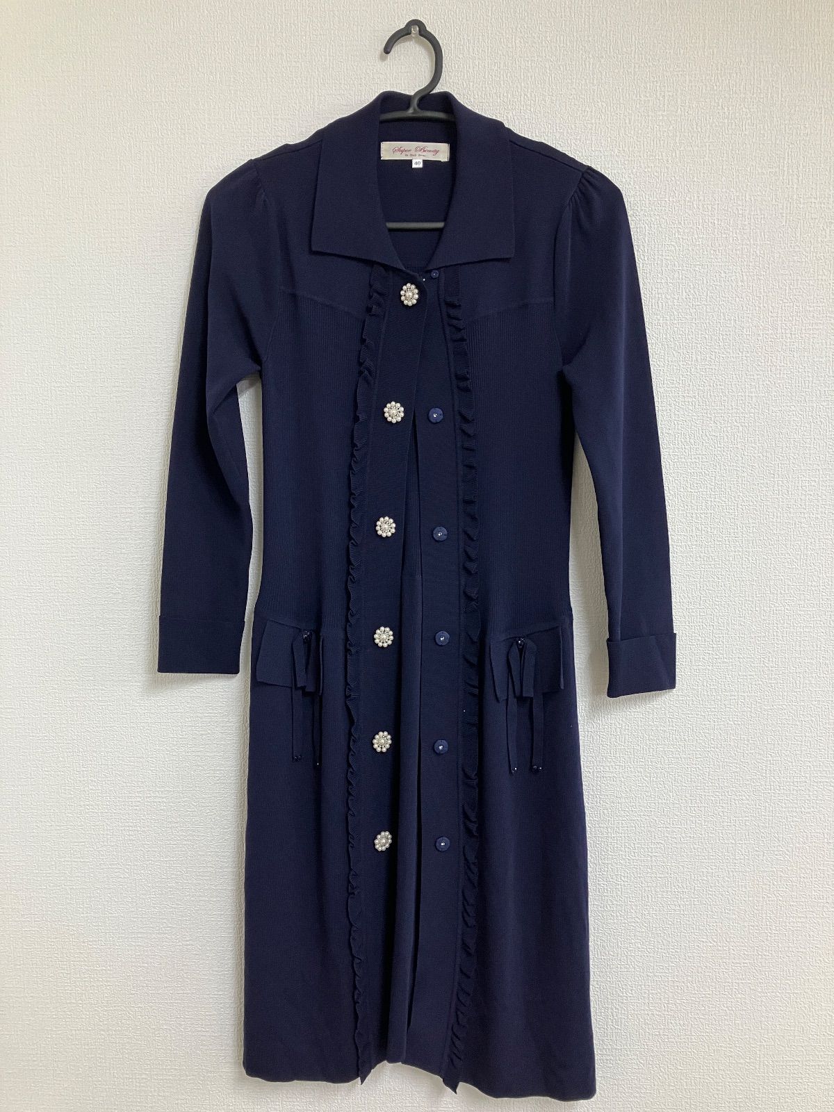 P/スーパービューティー ロングカーディガン サイズ40 - メルカリ