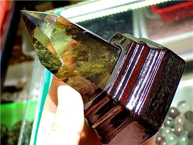 AAA級【金運UP】☆天然シトリン六角柱B109/F399/220C - メルカリ