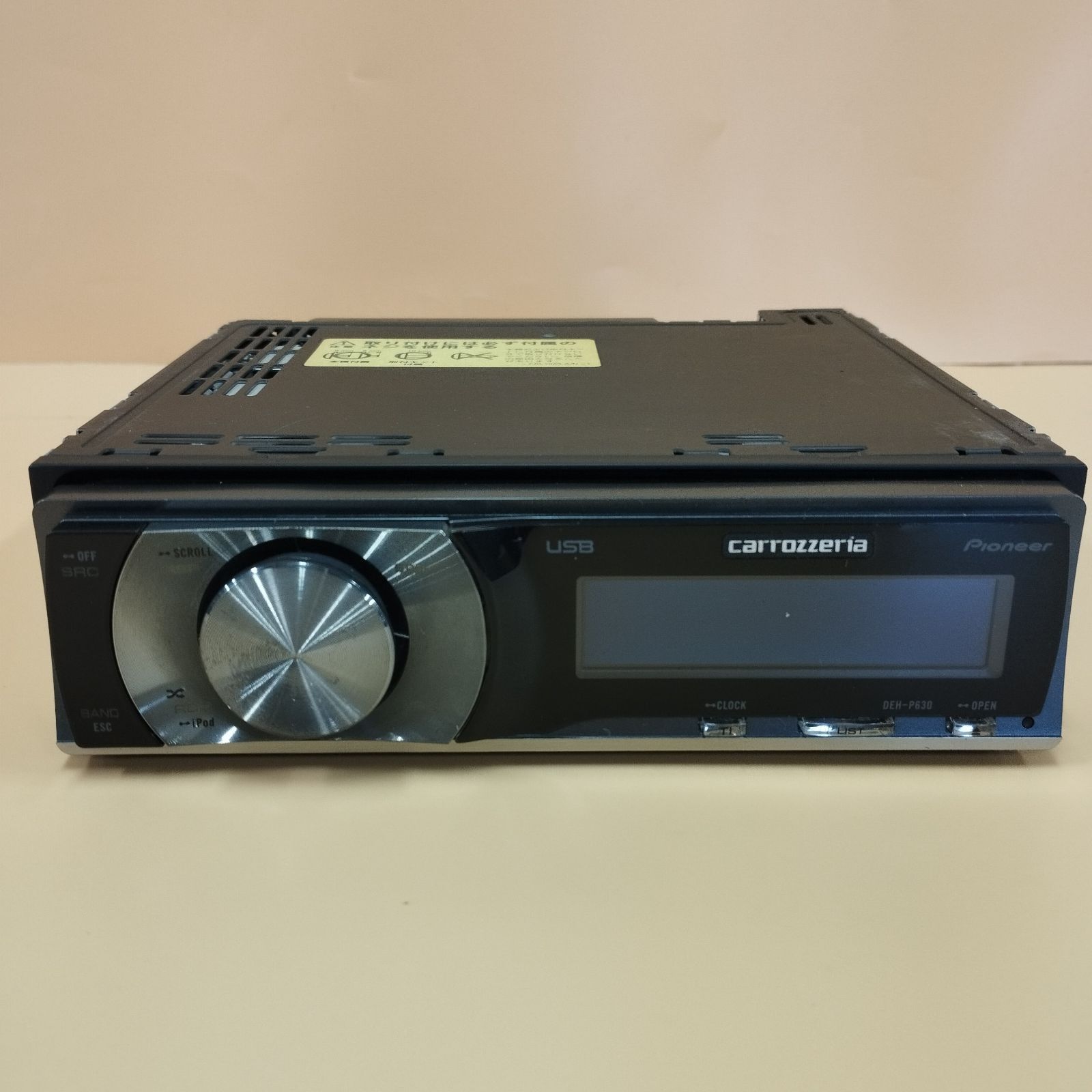 D6591】ジャンク オーディオ DEH-P630 カロッツェリア CDプレーヤー