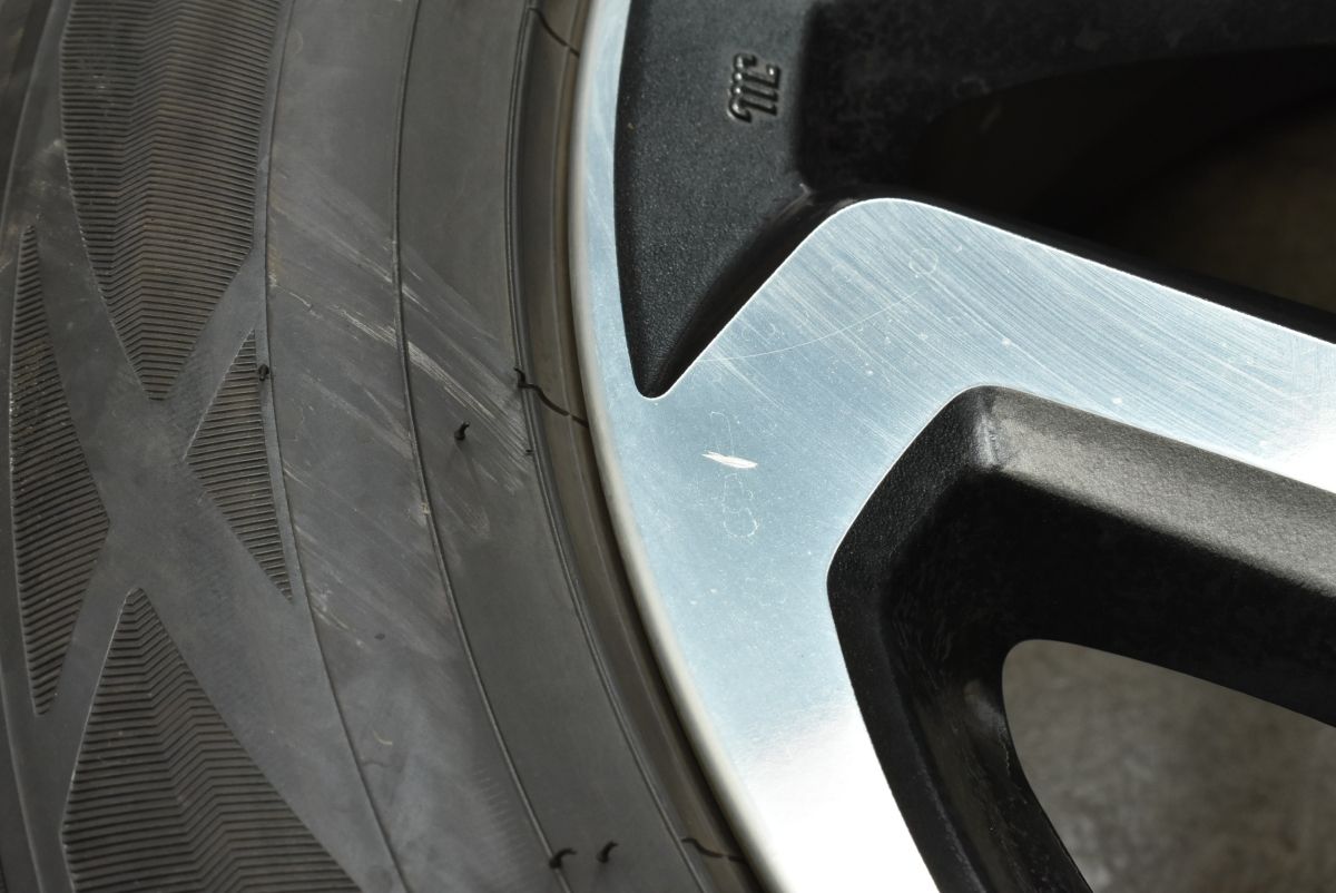 程度良好 バリ溝】スバル GT XV 純正 18in 7J +55 PCD100 ダンロップ 