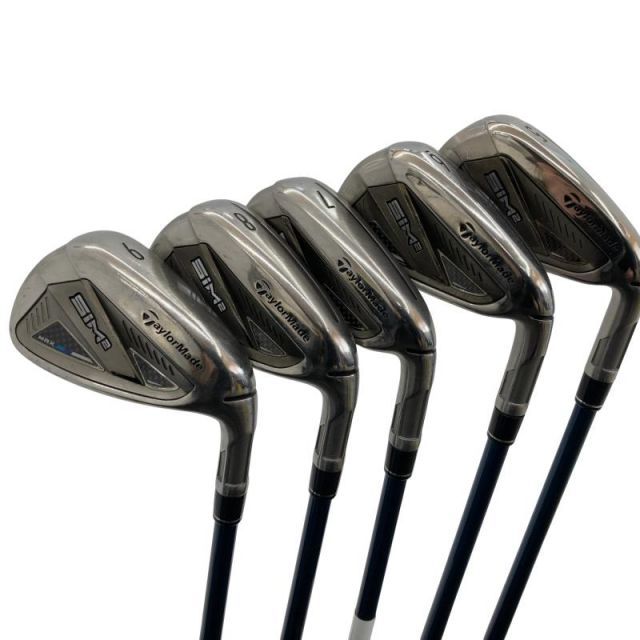 中古】 テーラーメイド SIM2 MAX 5S アイアンセット IR TENSEI BLUE