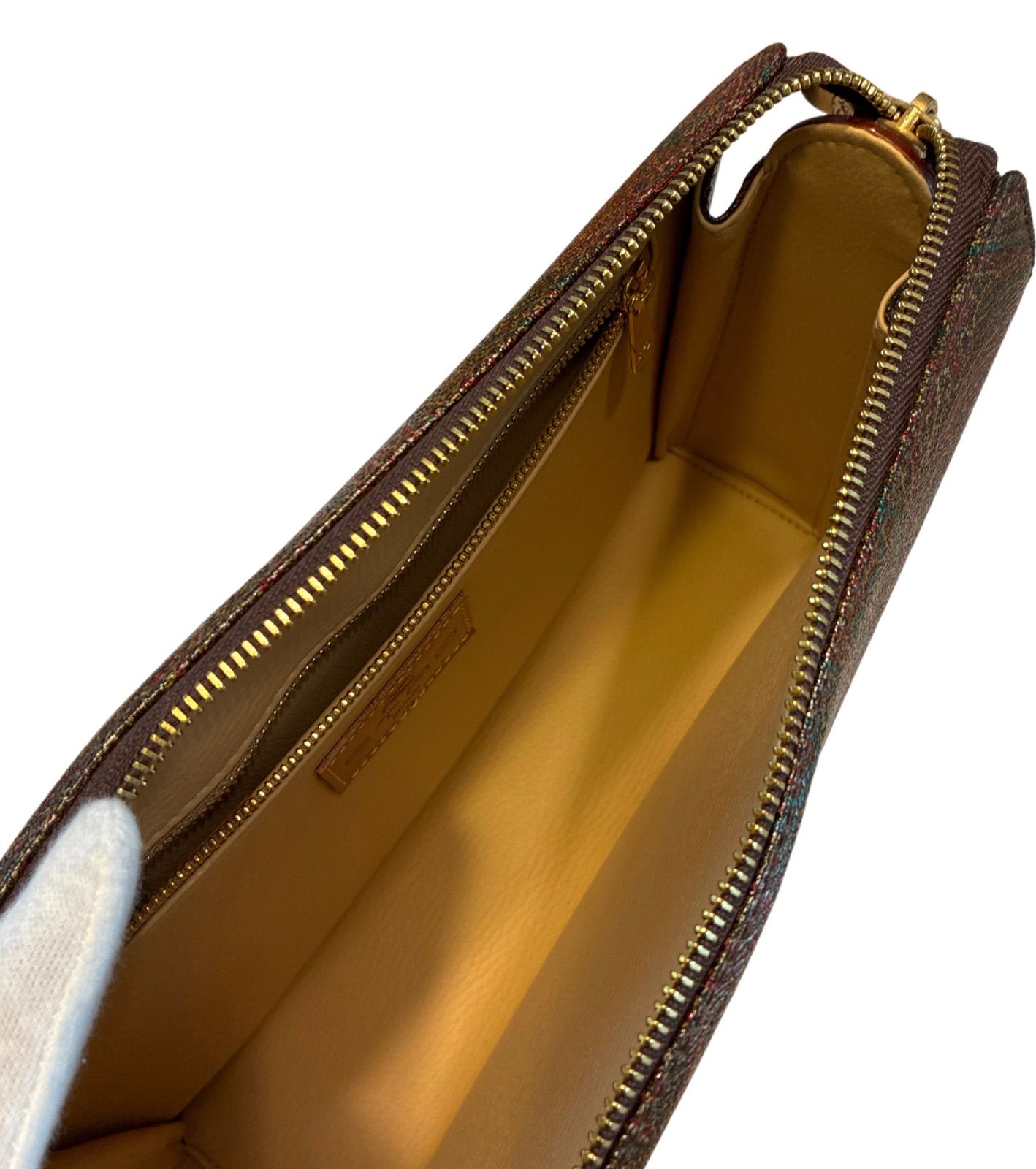 Z1725【美品】ETRO エトロ ペイズリー クラッチバック セカンドバック