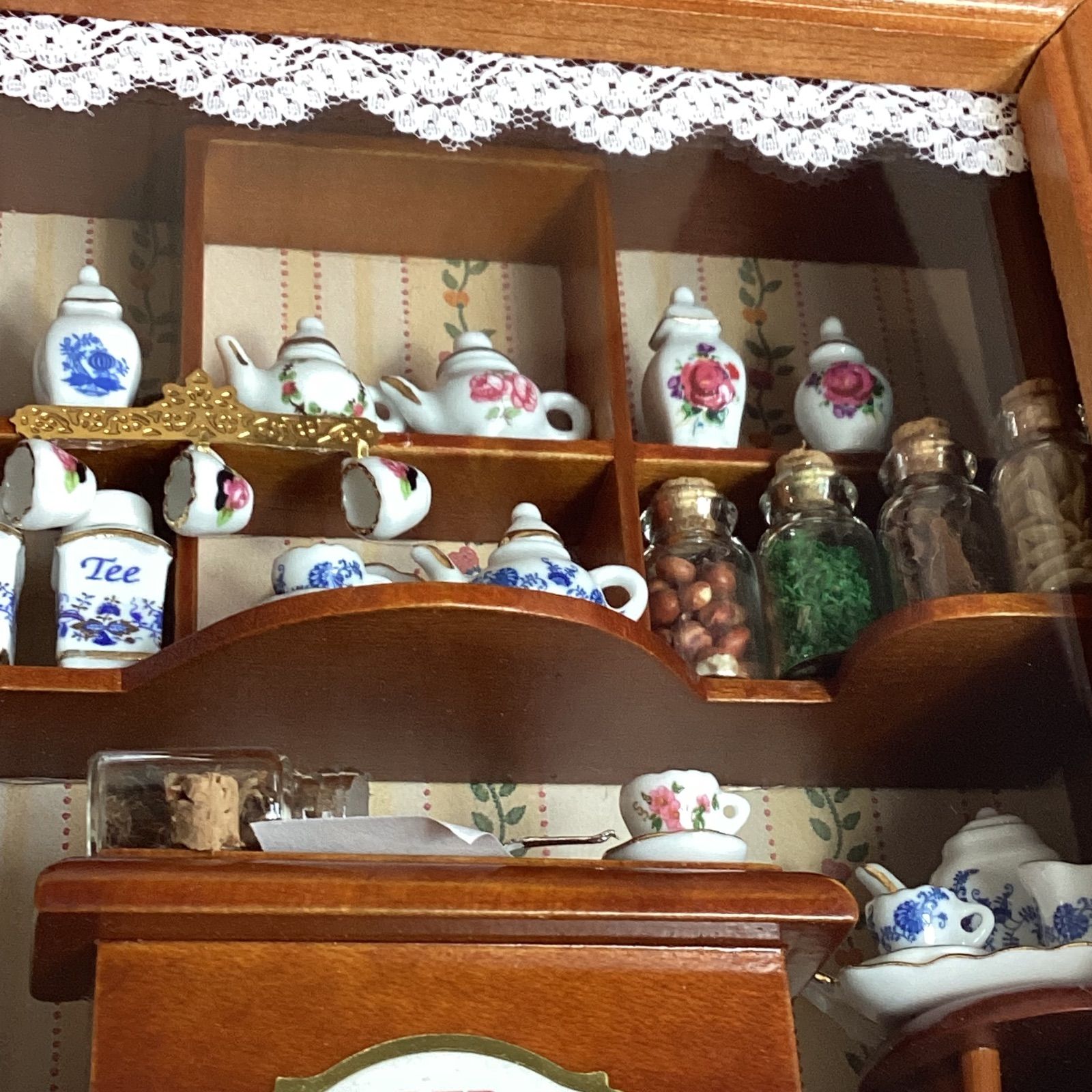 ロイターポーセリン ReutterPorzellan ミニチュア ティーショップ …e.s