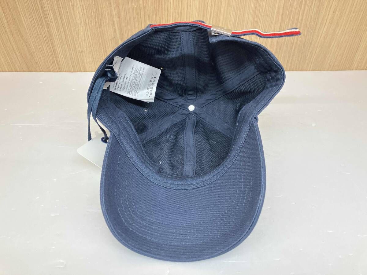 MONCLER モンクレール ベースボールキャップ ネイビー 通年 - メルカリ