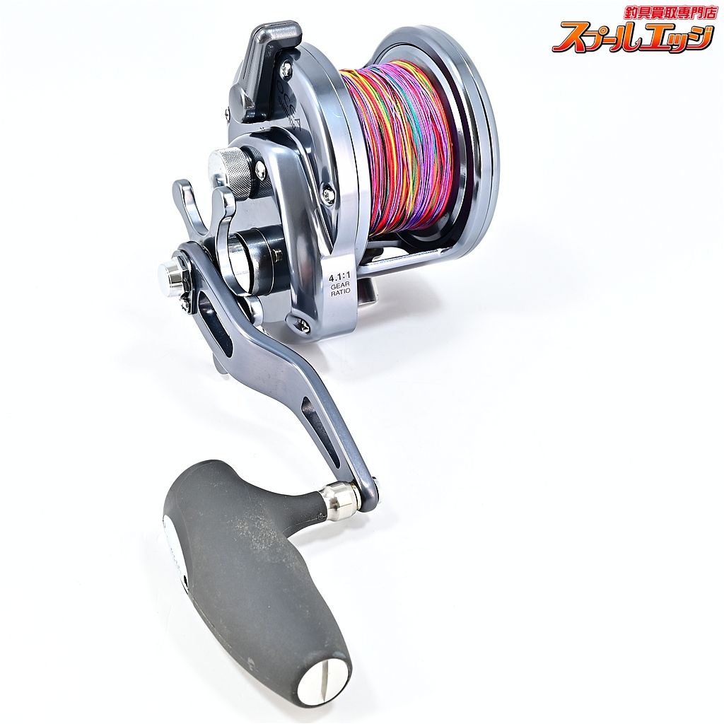 【JIGGER】シマノ『オシアジガー5000P』 【シマノ】 オシアジガー 5000P 右ハンドル 未使用PEライン6号300m装着