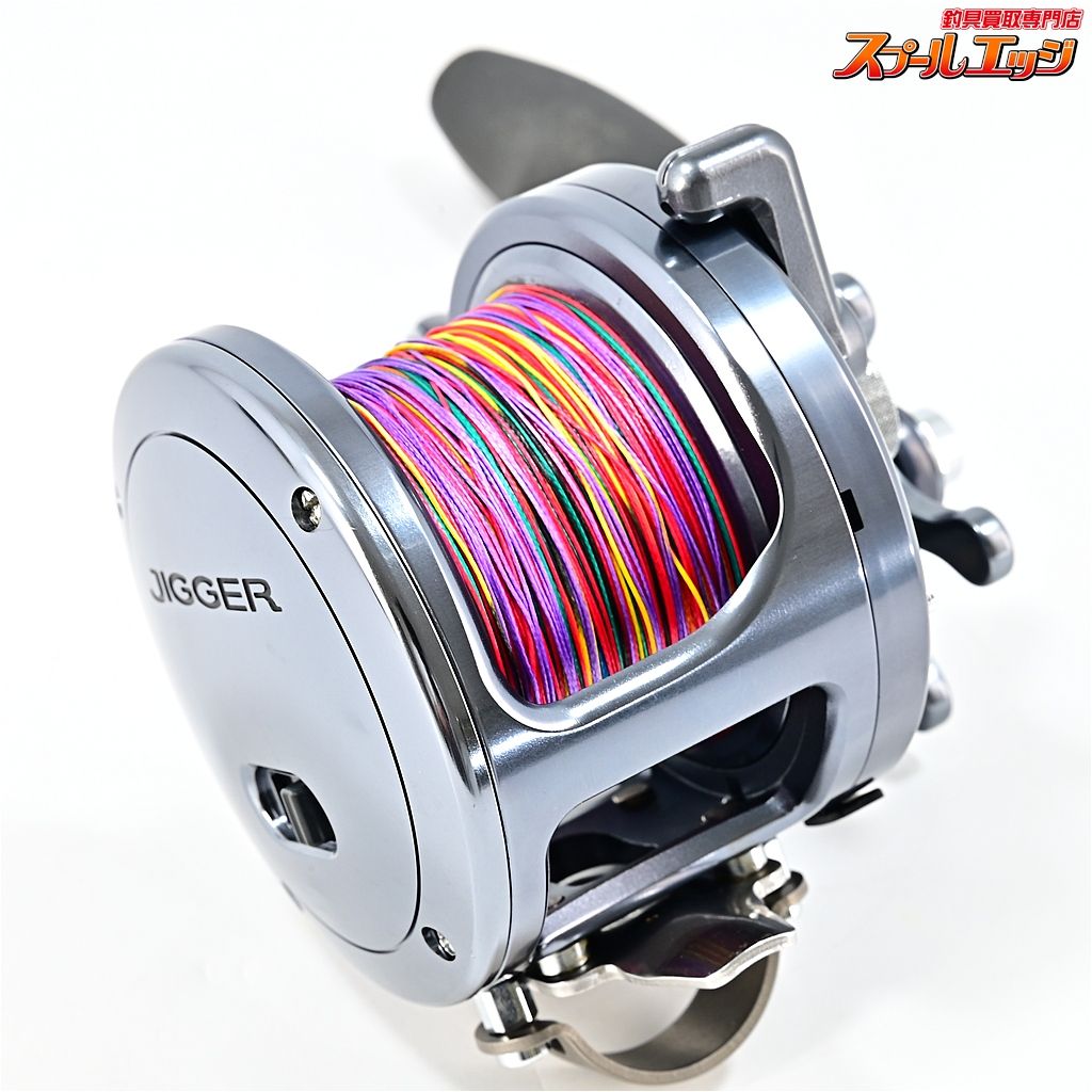 【シマノ】 オシアジガー 5000P 右ハンドル 未使用PEライン6号300m装着