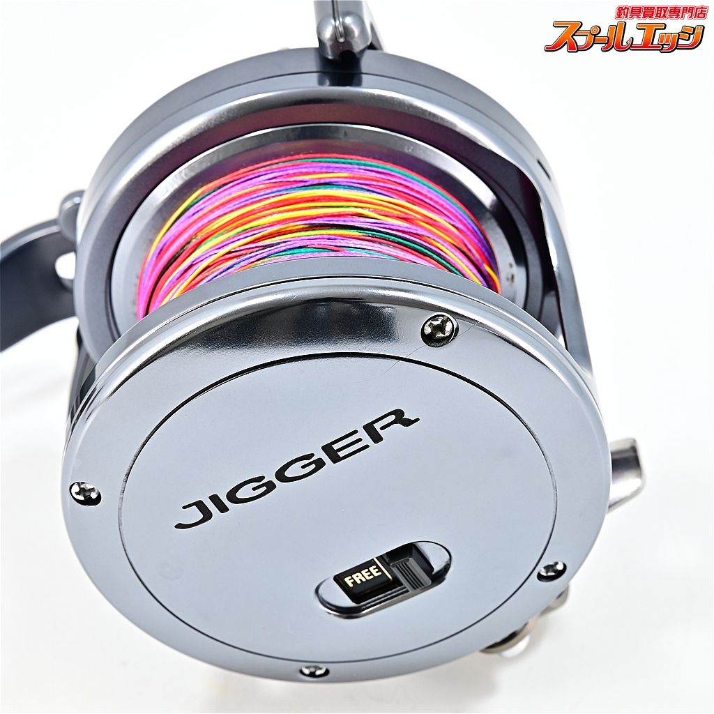 【シマノ】 オシアジガー 5000P 右ハンドル 未使用PEライン6号300m装着