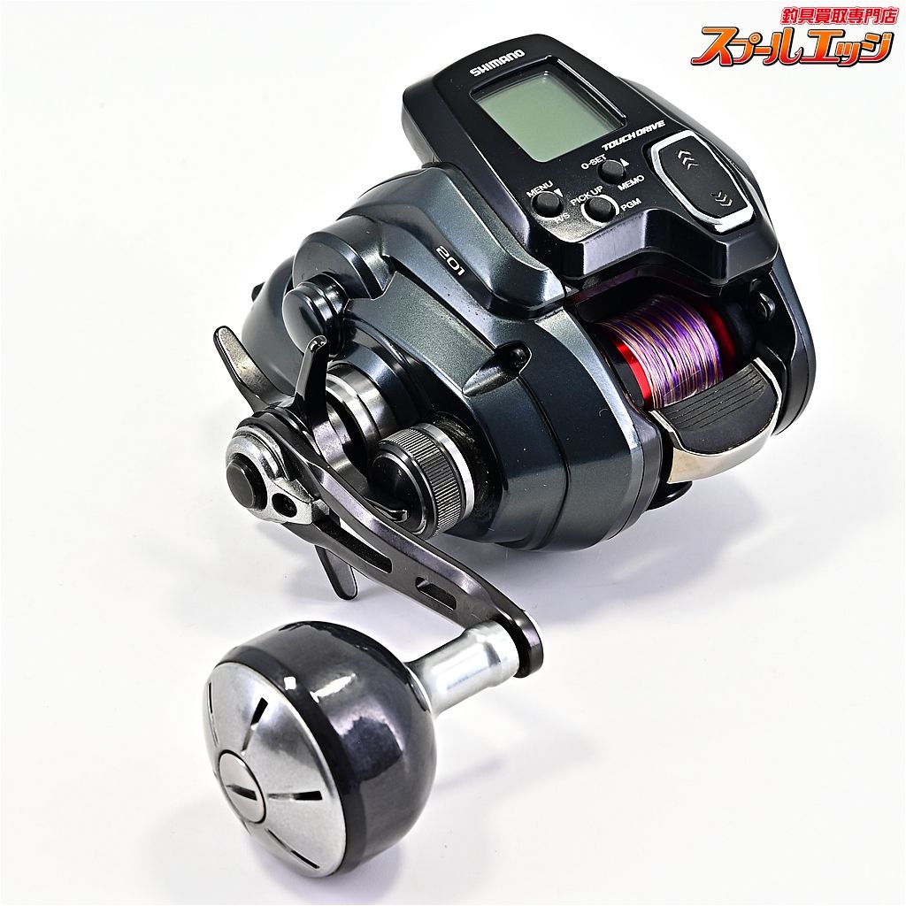 【シマノ】 22フォースマスター 201 使用距離11.9km 使用27.5時間