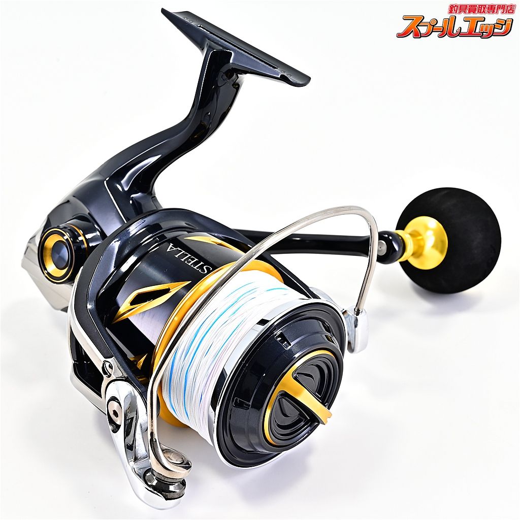 【シマノ】 22ステラ SW10000HG SOMカスタムハンドルノブAG45/Lピュア