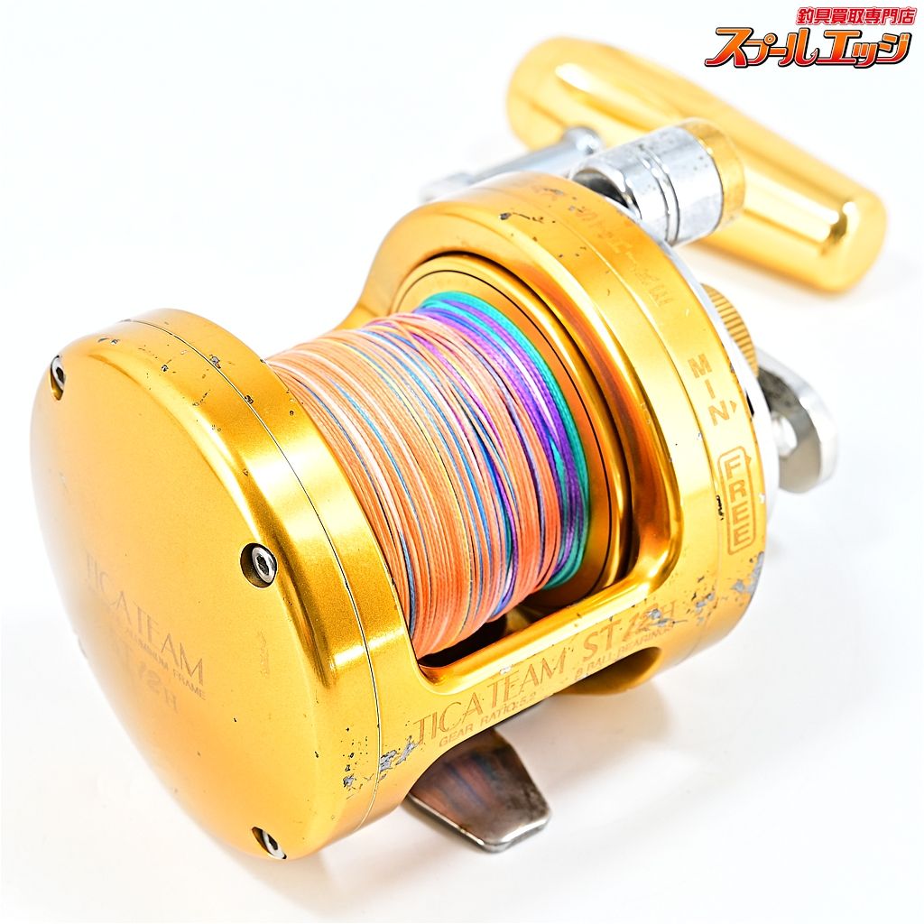 値下げ　TICA TEAM STL558(左巻モデル) ティカチーム ST558 ゴールド｜＠ベリーネット 日本最大新品中古釣具