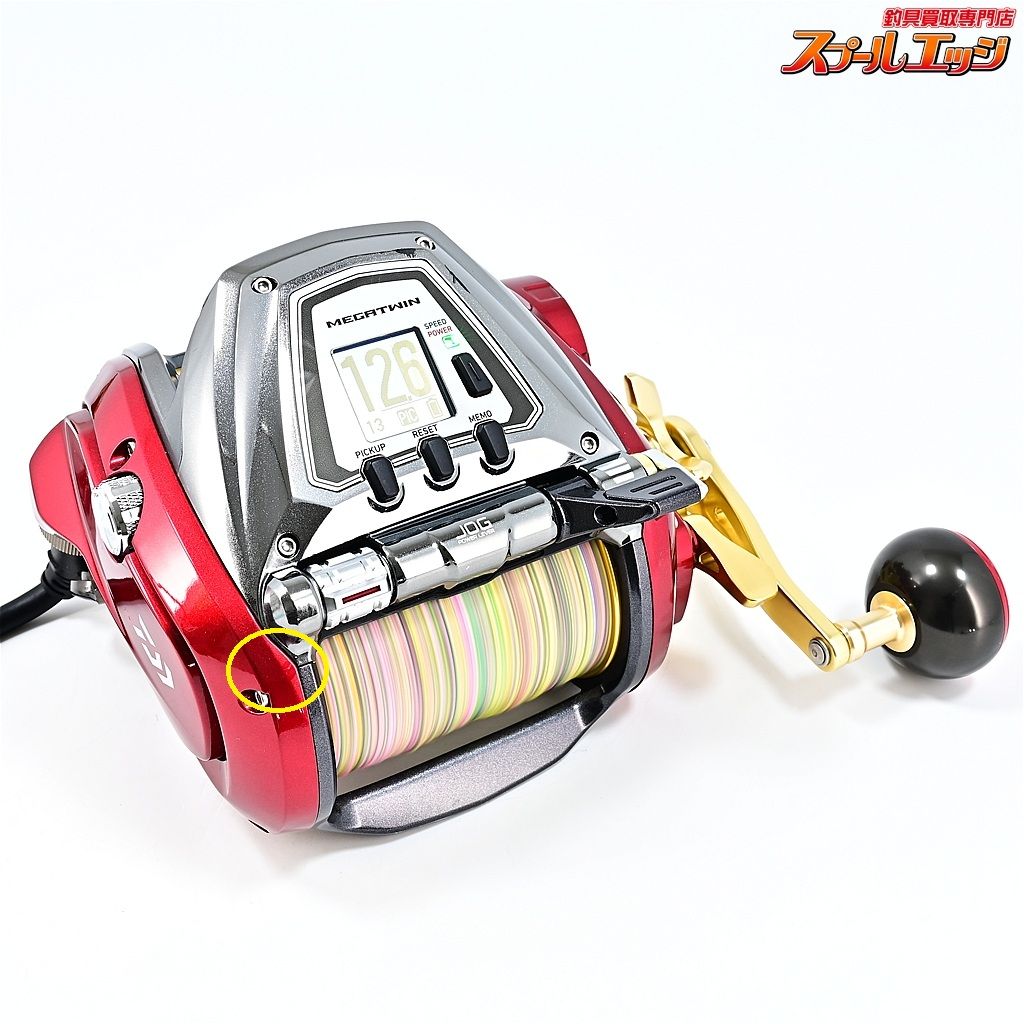 【ダイワ】 17シーボーグ 1200MJ 使用距離17.9km 使用時間23時間 DAIWA