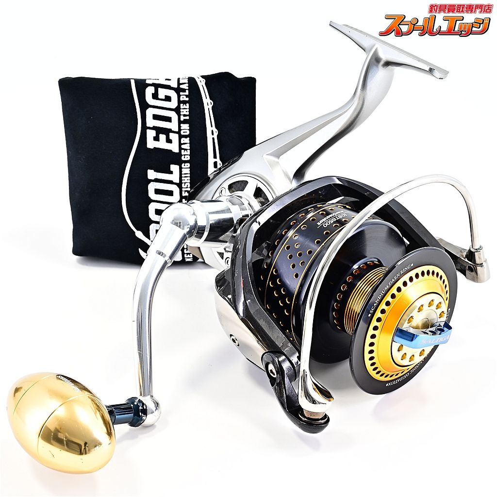 【ダイワ】 10ソルティガ 6500 オーシャンマークNL10ST6500&SLPWアルミ