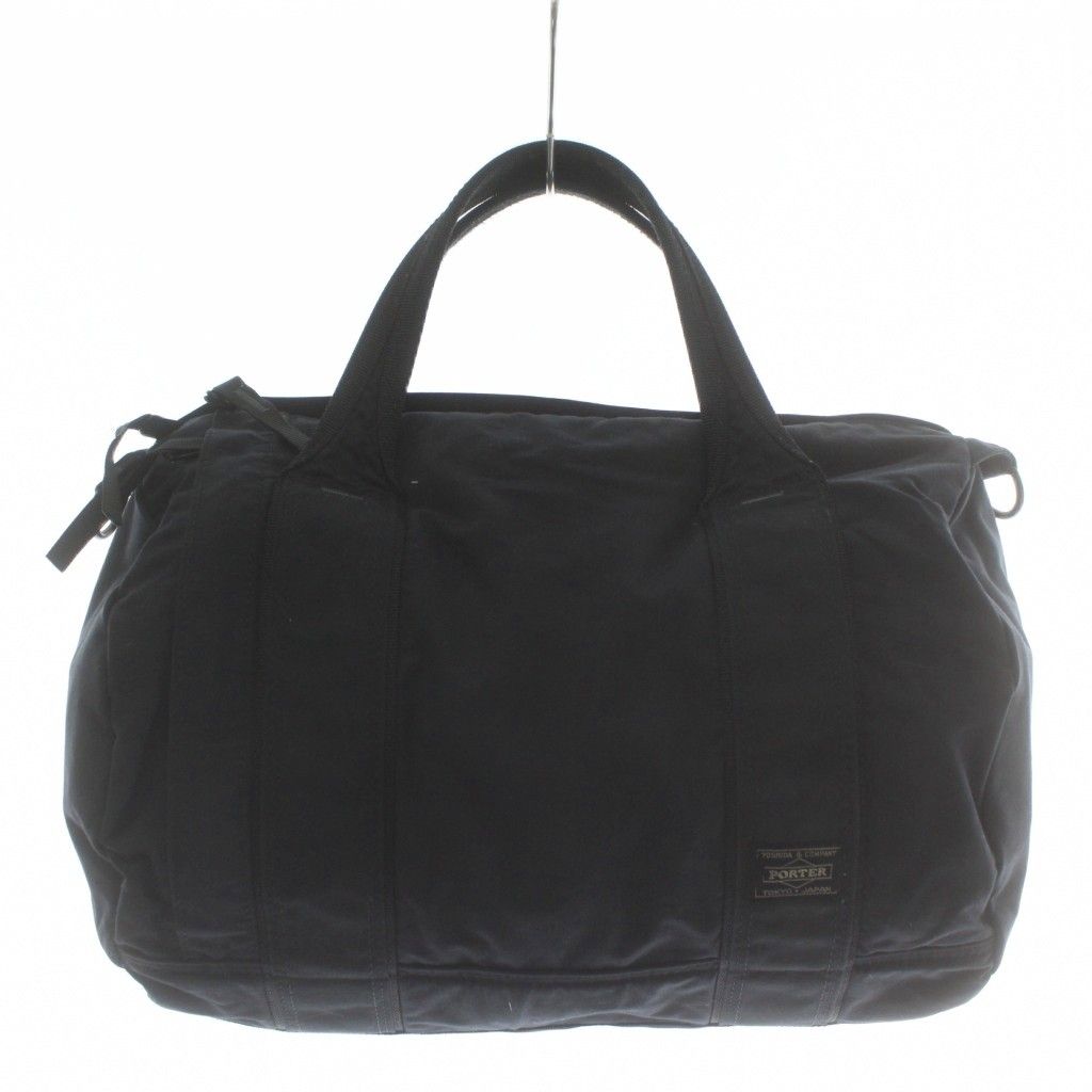 黒 ナイロン ミニドラムバッグ　ポーター ポーター PORTER TANKER タンカー ドラムバッグ ミニドラム ミニ
