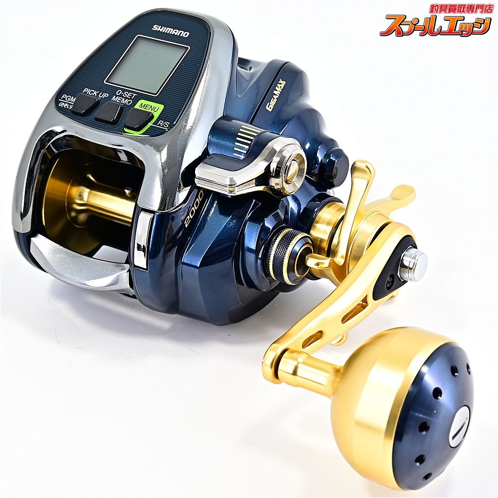 【シマノ】 18ビーストマスター 2000 使用距離11.8km 使用21.5時間