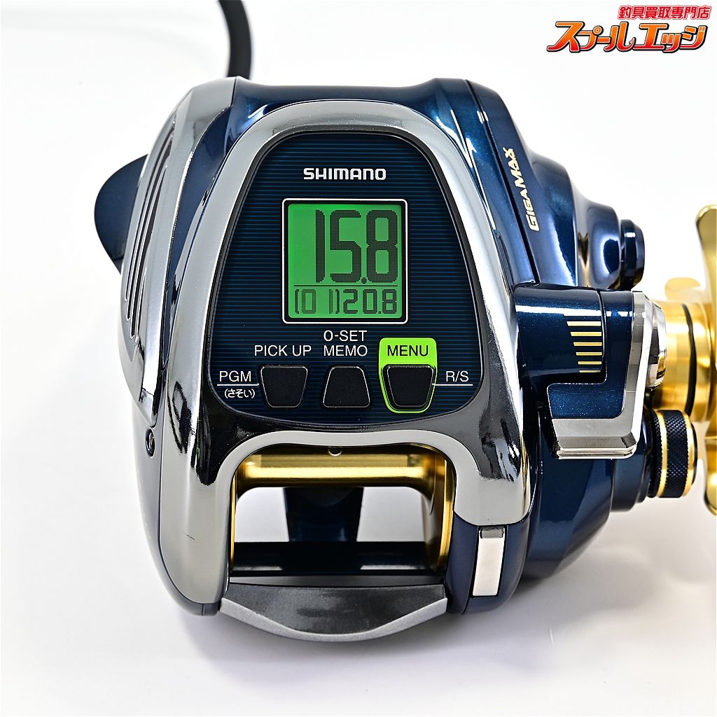 【シマノ】 18ビーストマスター 2000 使用距離11.8km 使用21.5時間