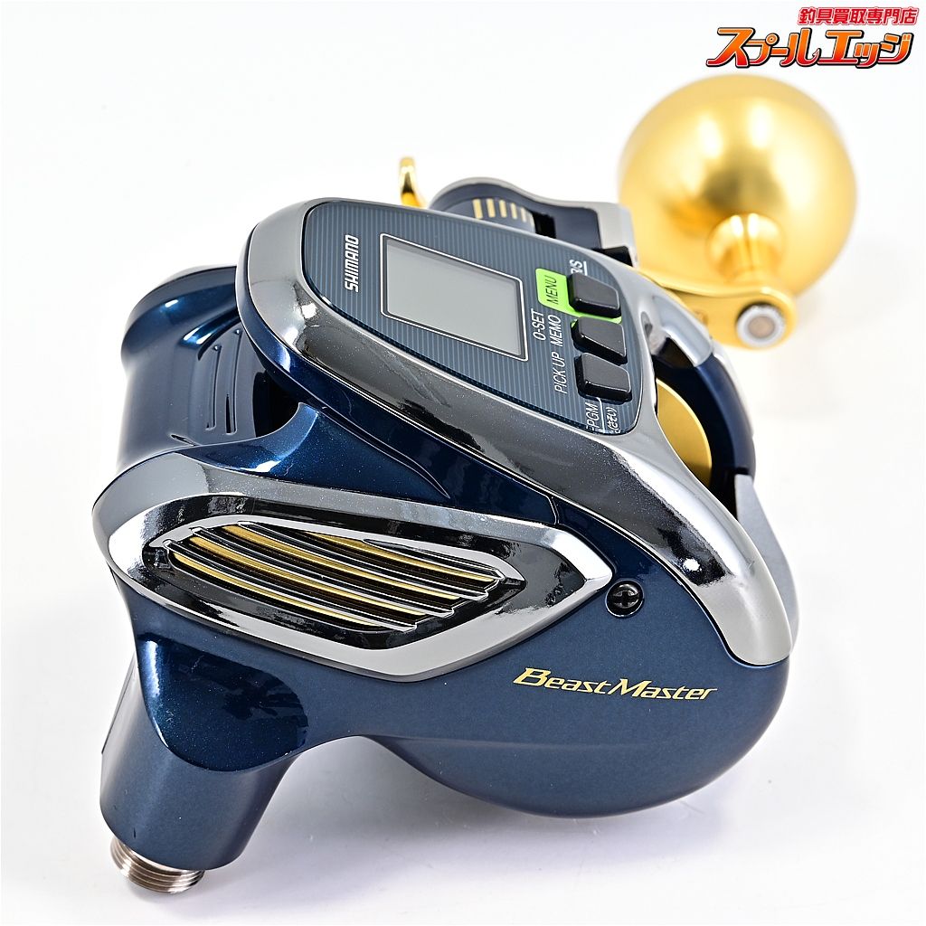 超美品 シマノ 18 BeastMaster2000 PE4ライン付き 【シマノ】 18ビーストマスター 2000 使用距離11.8km 使用21.5時間