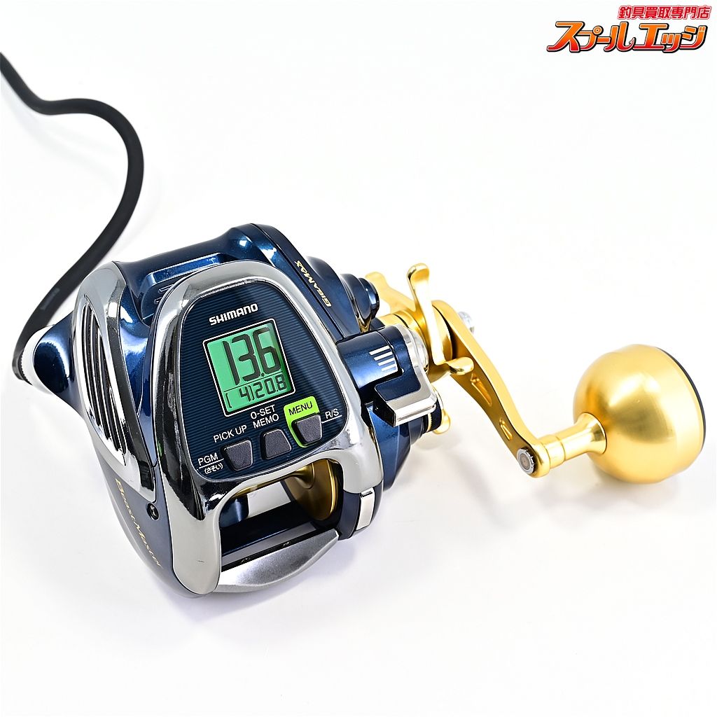 【シマノ】 18ビーストマスター 2000 使用距離11.8km 使用21.5時間