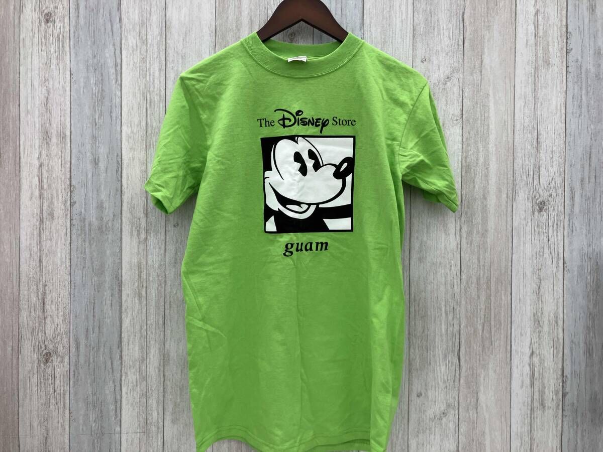 90s美品 ミッキーマウス GUAM限定 USA プリント Tシャツ Disney／ミッキーマウス／90s Disney store／グアム限定／半袖Tシャツ