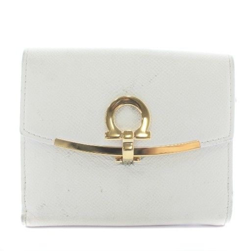 サルヴァトーレフェラガモ Salvatore Ferragamo 財布 二つ折り レザー